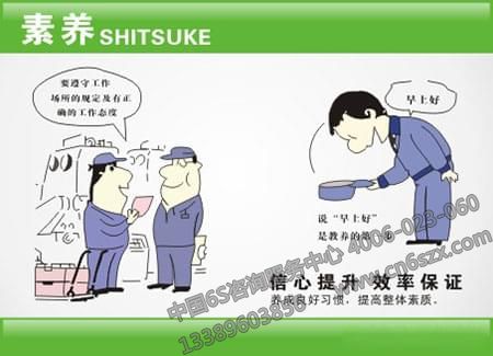 详解企业车间6S管理流程之素养