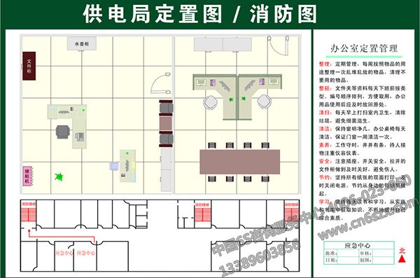 什么是定置管理平面图