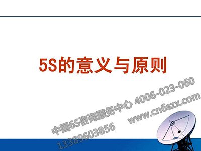 论5S管理推行意义