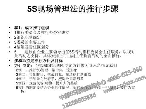 为什么企业要加强5S现场管理