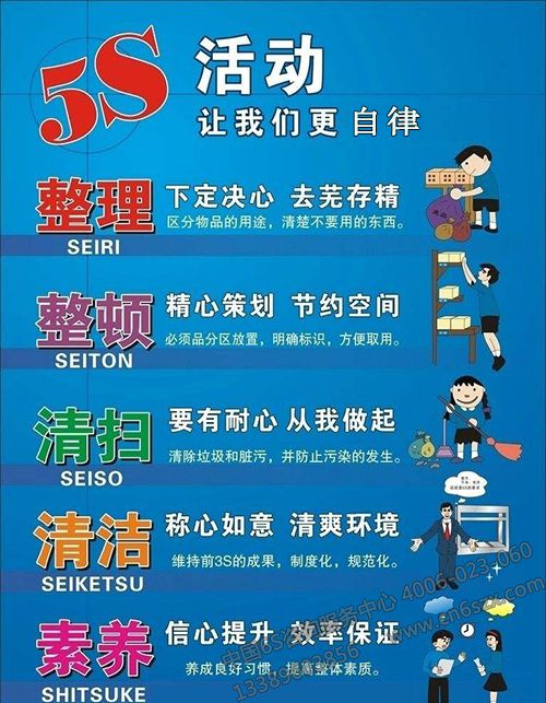 5S管理的内容