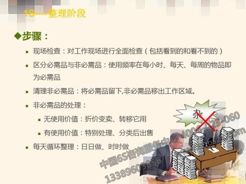 5S管理学习心得