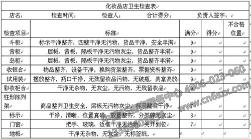 化妆品店如何推行5S管理