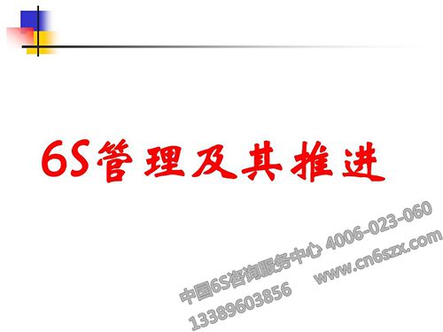 6S管理推行办法及问题