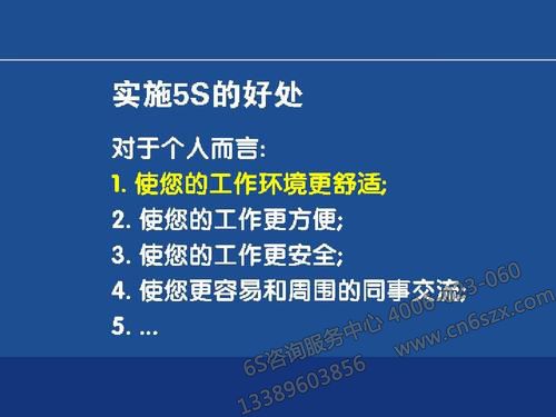 个人5S管理学习心得